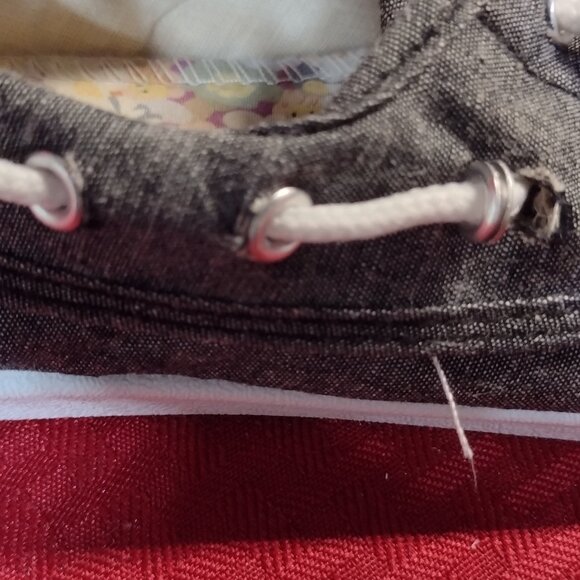 Women’s Canvas Casual Black and White Shoes – Size 7 - Picture 14 of 14